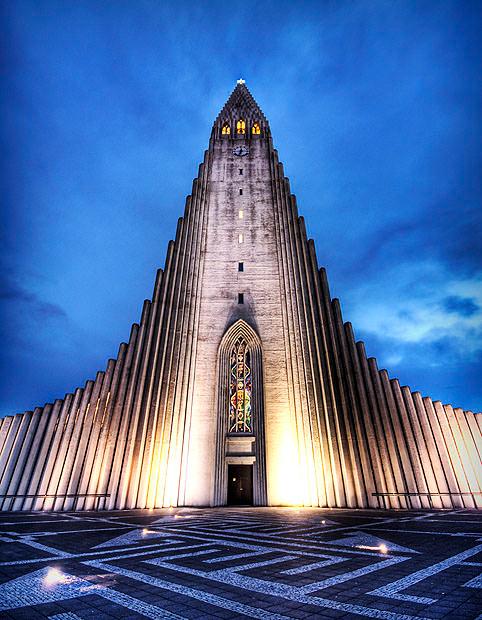 HallgrÃ­mskirkja Church in Iceland