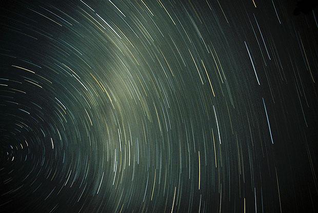 Star trails with no light pollution